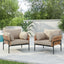 Rope Lounge Chair With Cushions For Modern Spaces
