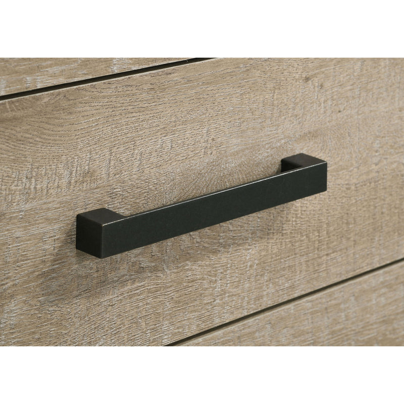 Sansome - 6 Drawer Dresser With Mirror - Oak