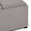 Avalon - Square Coffee Table, Storage Ottoman