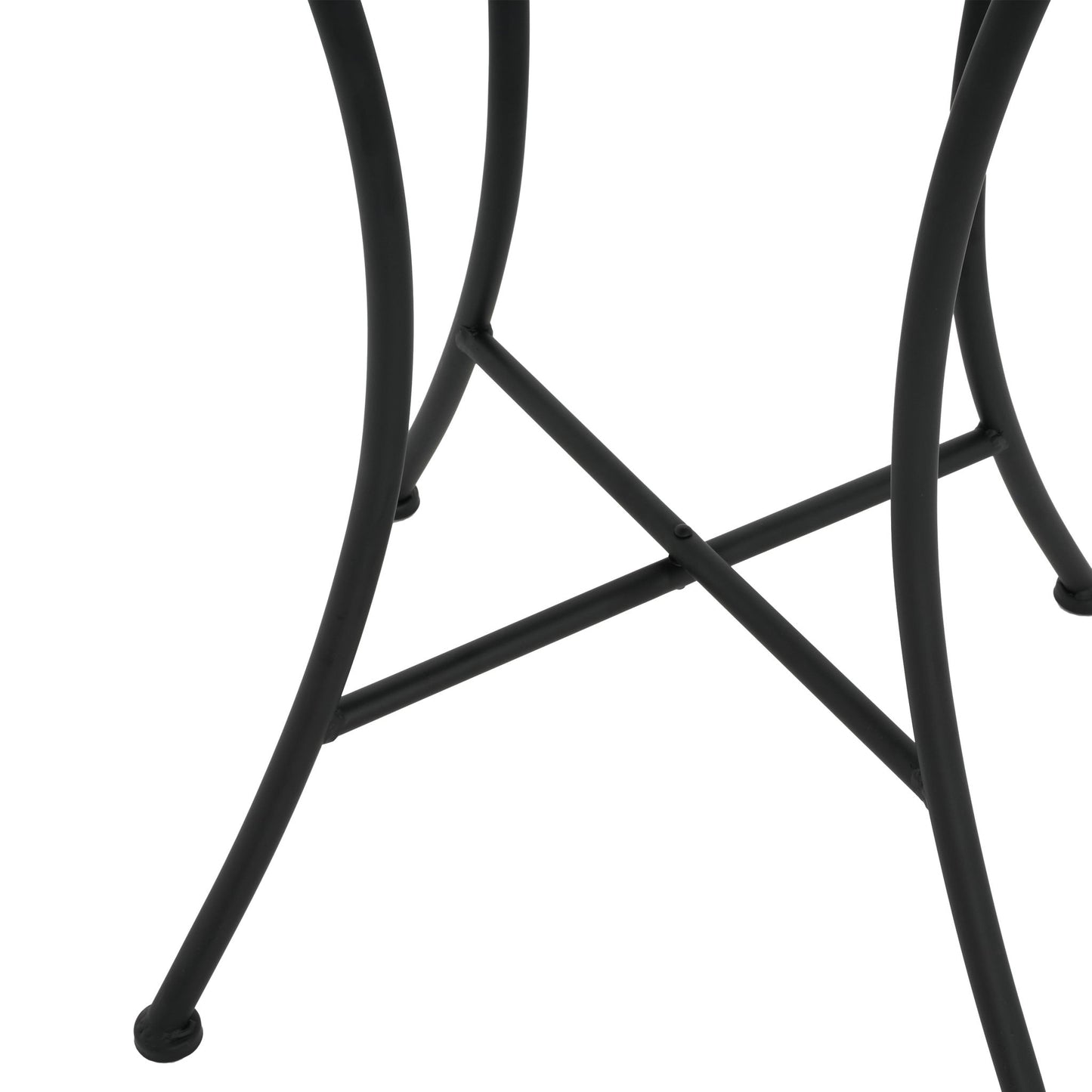 Lambert - Outdoor Chat Set - Black / Red