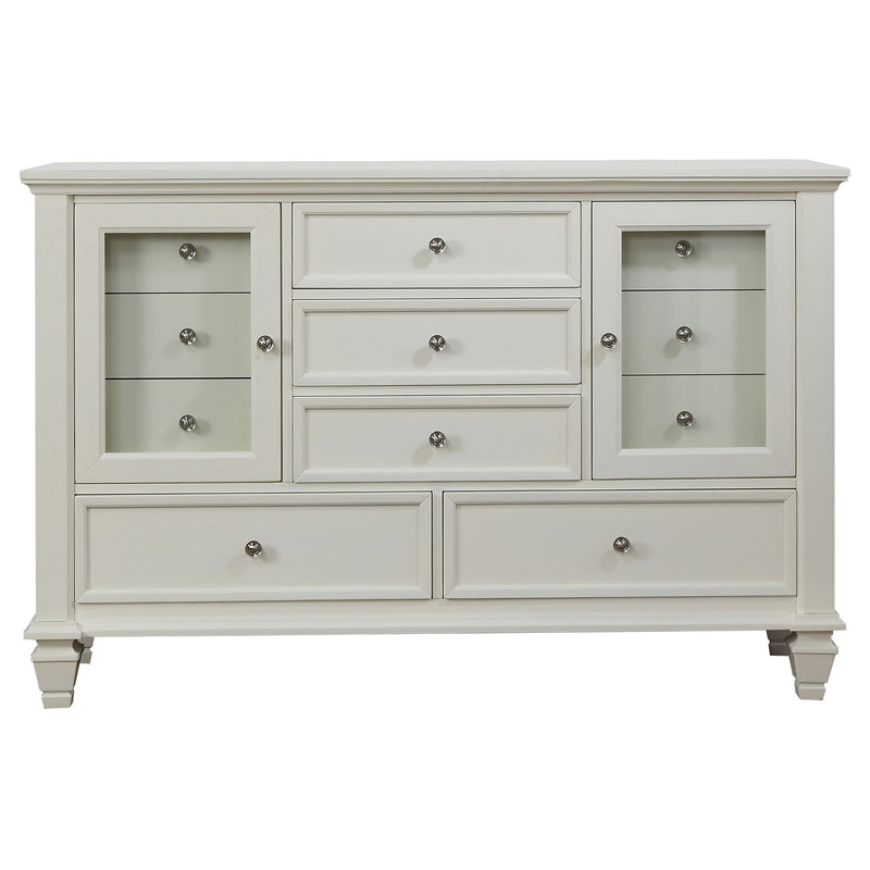 Dennis - 11 Drawer Dresser - Cream White