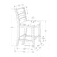 Counter Height Dining Chairs (Set of 2) - Antique Gray