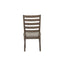 Side Dining Chair With Ladder Back (Set of 2) - Gray