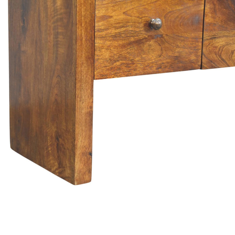 Darcy - 3 Over 3 Drawer Chest - Brown