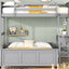 Full Over Full Bunk Bed With Desk
