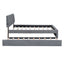 Upholstered Platform Bed With Trundle