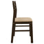 3 Piece Dining Set With Drop Leaf Table And Upholstered Chairs