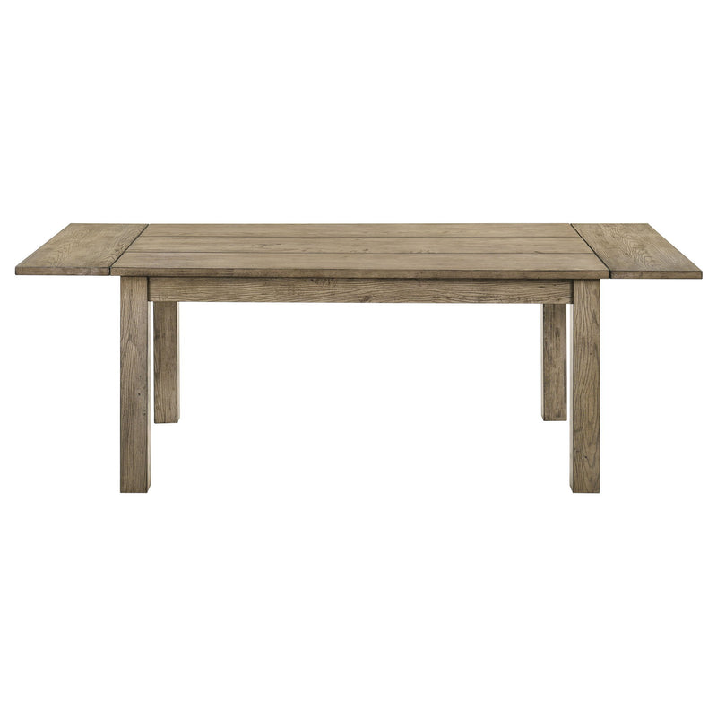 Cressley - 5 Piece Dining Set With Ladder Back Chairs - Light Oak