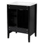 Retro Bathroom Vanity With Sink, Soft Closing Cabinet & Drawers
