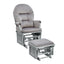 Madison - Glider And Ottoman - Gray
