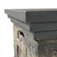 Fire Pit With Lightweight Concrete And Steel Frame