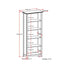 Amherst - 5 Shelf Bookcase, Handcrafted