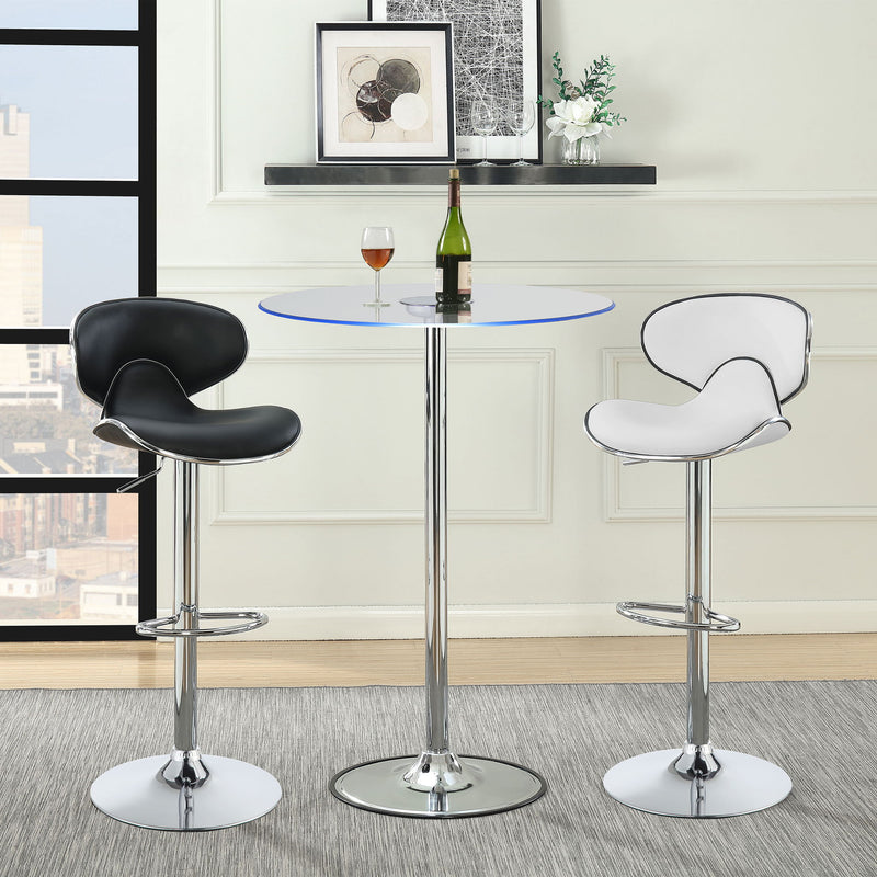 Indra - LED Bistro Table - Chrome