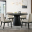 Jasper - Wide Contemporary Round Dining Table Set