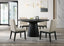 Jasper - Wide Contemporary Round Dining Table Set