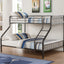 Caius - Twin Long Queen Bunk Bed - Gun