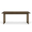 Dining Table With Rattan Accents