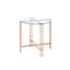 Veises - End Table - Champagne