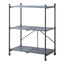 Cordelia - Hand-Brushed Console Table - Black / Bronze