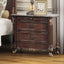 Constantine - Nightstand With Marble Top - Cherry