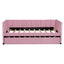 Upholstered Daybed With Ergonomic Design Backrest