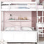 Full Over Full Bunk Bed With Desk