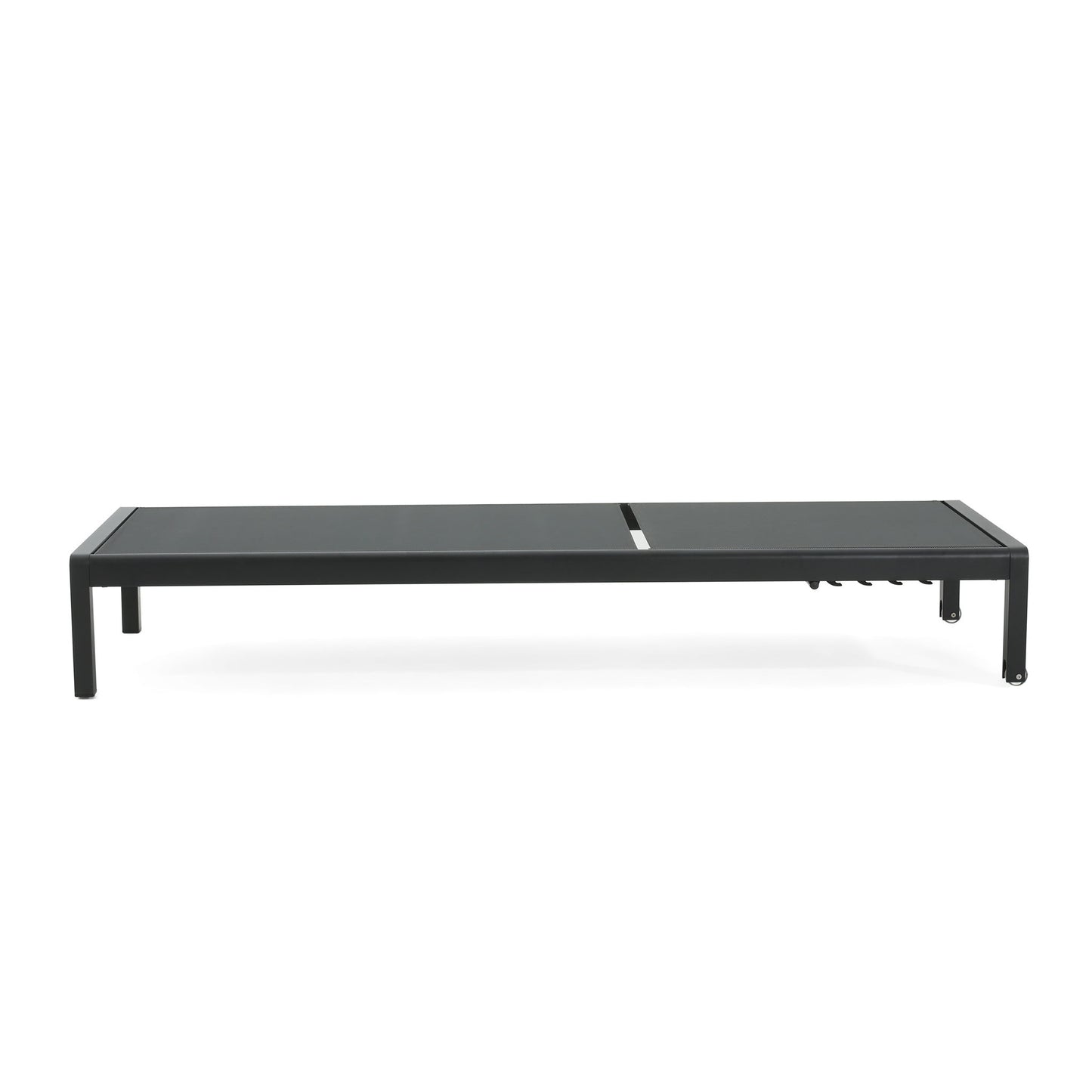 Outdoor Patio Chaise Lounge With 5 Reclining Positions