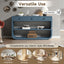 Console Table With 3 Soft Close Drawers & 2 Open Shelves