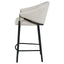 Sloped Arm Counter Stools (Set of 2) - Beige