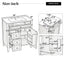 Bathroom Vanity With Sink, Soft Closing Cabinet