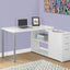 Computer Desk, Home Office, Corner, Left, Right Set - Up, Storage Drawers, L Shape, Laptop, And Contemporary & Modern