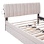 Upholstered Platform Bed With Trundle