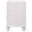 Barzini - 2 Drawer Nightstand Storage - White