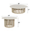 Zira - 5 Piece Patio Sofa Set - Beige