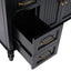 Bathroom Vanity With Sink, 2 Doors 2 Drawers, Freestanding Design
