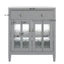 Bathroom Vanity With Ceramic Sink, Adjustable Shelf & Tip Out Tray