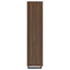 Rodger - 3 Shelf Cabinet Bookcase - Walnut