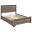 Queen Storage Bed With Underbed Drawers - Brown