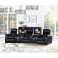 Greenfield - 3 Seater Home Theater With 2 Wedge Consoles - Black