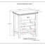 Artisan - Bedside Table - Warm Walnut Brown