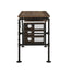 Endang - Writing Desk - Weathered Oak / Black