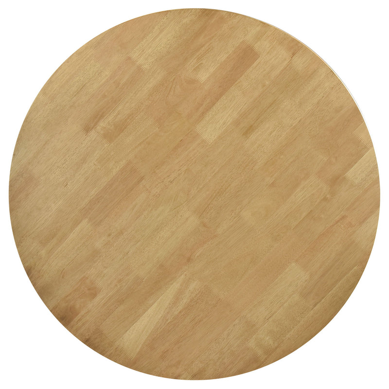 Barlow - 5 Piece Round Dining Set With Chairs - Walnut