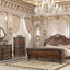Bella Notte - Nightstand - Mahogany Brown