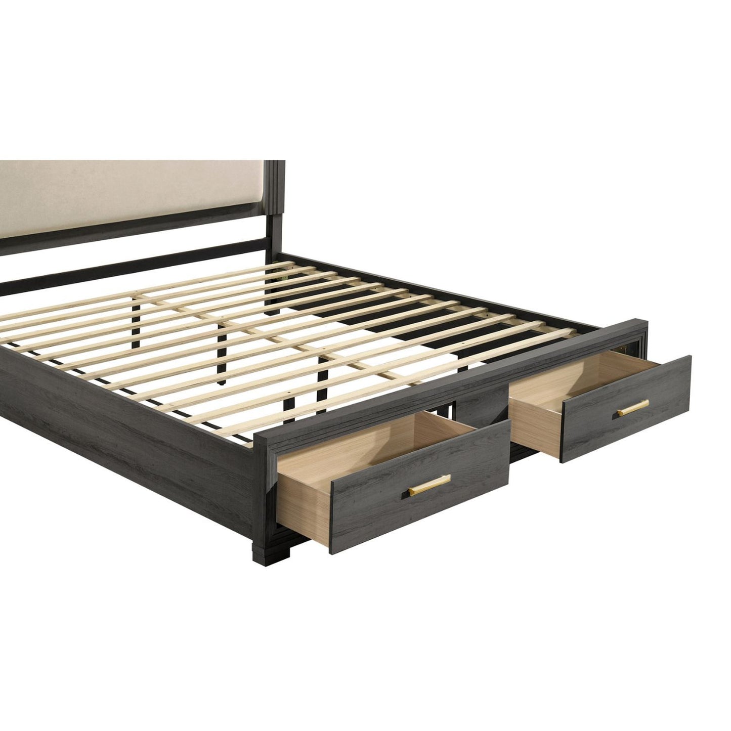 Colorado - Bed With Upholstered LED Headboard