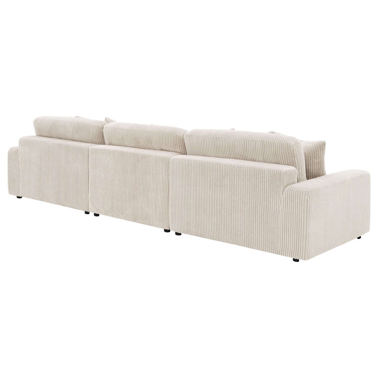 Cassidy - Upholstered Sectional Sofa With Reversible Cushions