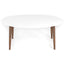 Ada - Mid-Century Modern Style Oval Dining Table