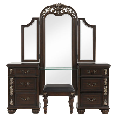 Maximus - 3 Piece Vanity Set - Madeira