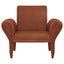 Whitney - Accent Armchair - Rusty Orange