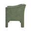 Barrel Accent Chair With Enclosed Arms