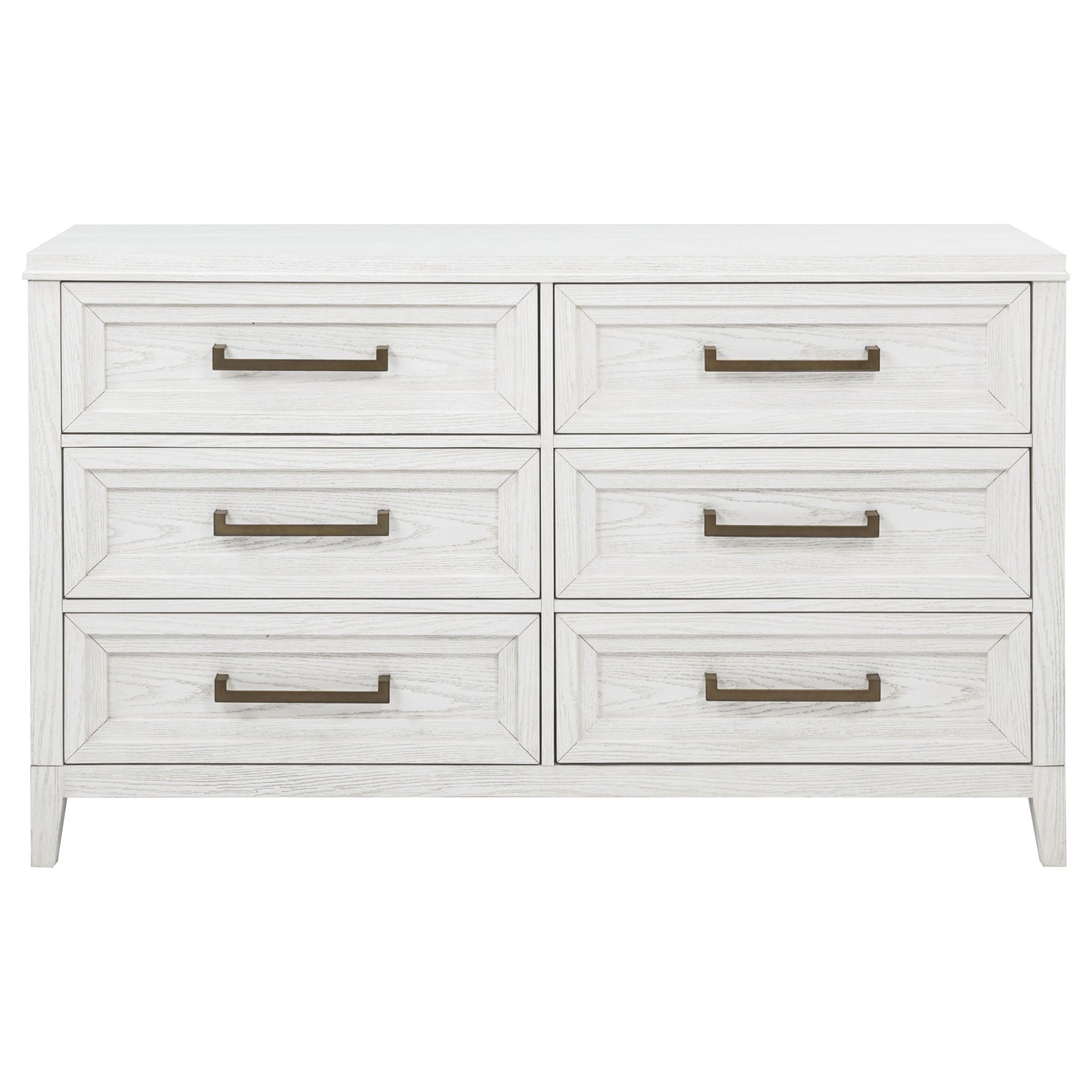 Inverness - 6 Drawer Bedroom Dresser - White